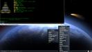 Debian Fluxbox screenshot
